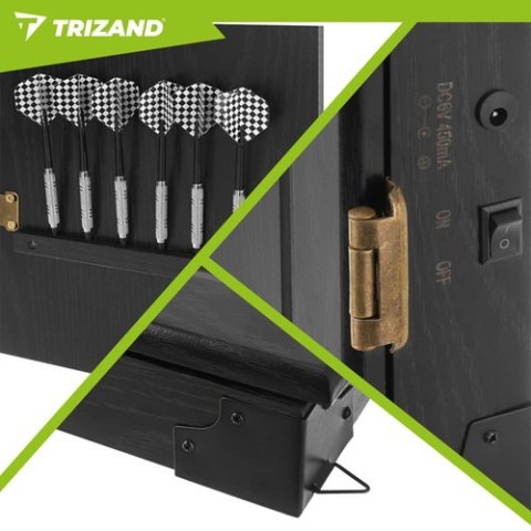 Tarcza elektroniczna do gry w dart Trizand 27046