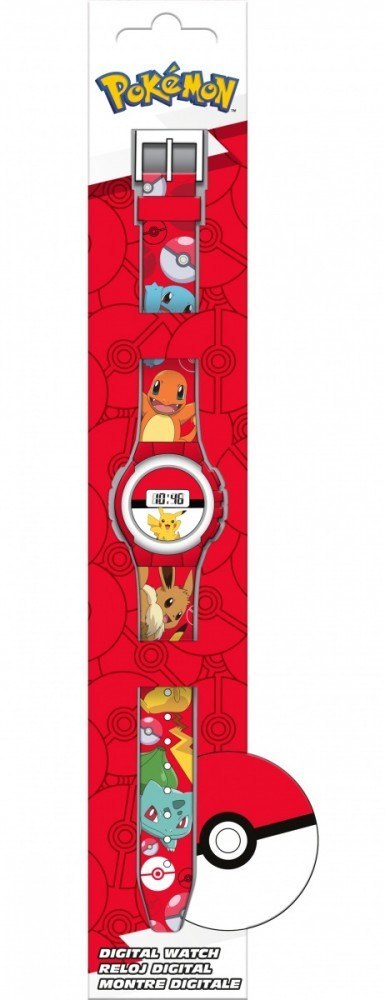 Zegarek cyfrowy pokemon