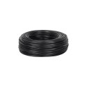 Kabel telefoniczny 2C czarny 100m LXK510