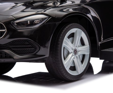 Pojazd z rączką mercedes c-class czarny