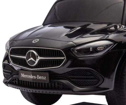 Pojazd z rączką mercedes c-class czarny