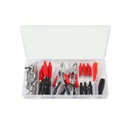 Zestaw krokodylków 28 sztuk box
