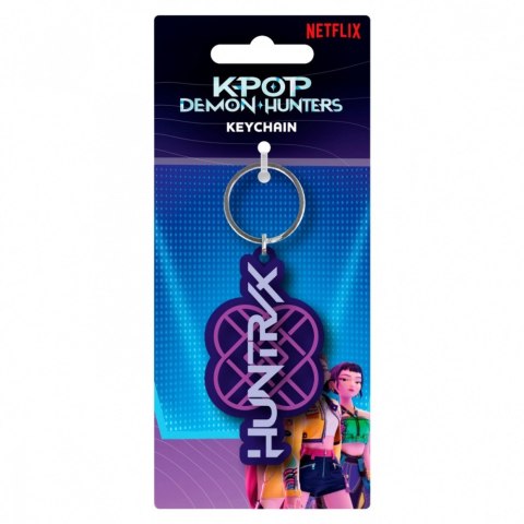 Brelok pvc k-pop demon hunters huntrix logo zespołu