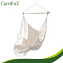 Huśtawka - fotel wiszący 210cm beżowy Gardlov