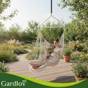 Huśtawka - fotel wiszący 210cm beżowy Gardlov