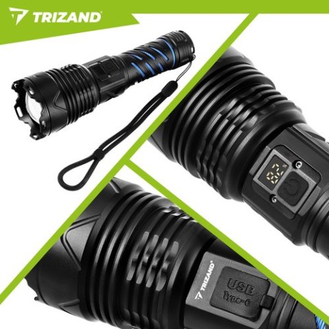 Latarka taktyczna 1500lm Trizand 26949