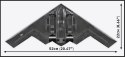Klocki northrop b-2 spirit 1109 klocków