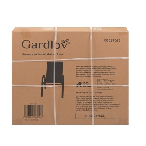 Zestaw krzeseł ogrodowych- 2szt. Gardlov