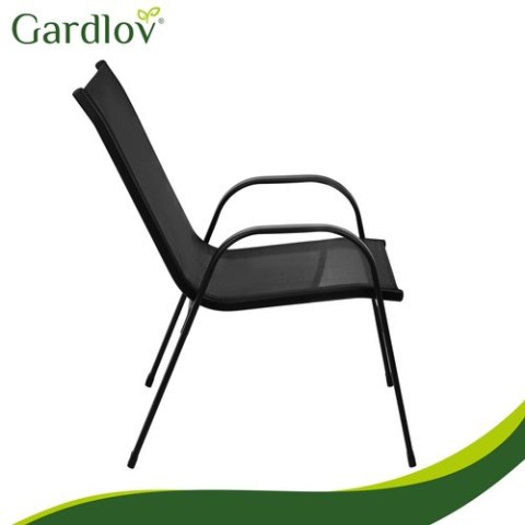 Zestaw mebli balkonowych-stolik+ 2 krzesła Gardlov