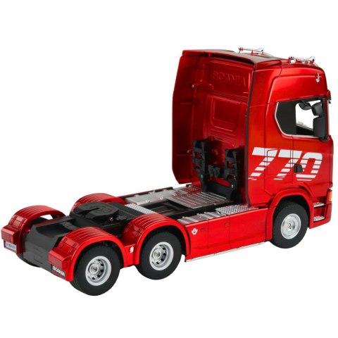 Ciągnik Siodłowy Scania Zdalnie Sterowany RC Huina 1501 Czerwony 1:18