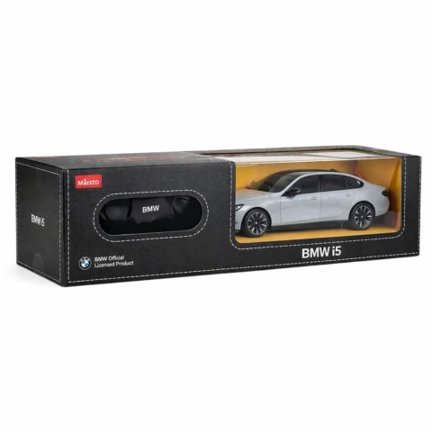 Auto BMW i5 Samochód Zdalnie Sterowany RC Szare Rastar 1:24