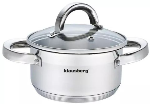 Garnek stal, śr.14cm 1l klausberg