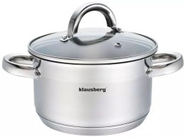 Garnek stal, śr.18cm 2,6l klausberg