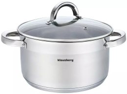Garnek stal, śr.24cm 6,0l klausberg