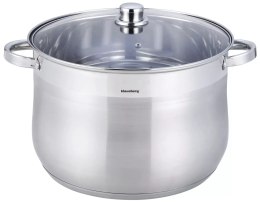 Garnek stal, śr.34cm 22.4l klausberg