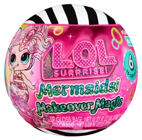 Lalka l.o.l. surprise mermaids! syrenka makover 1 sztuka