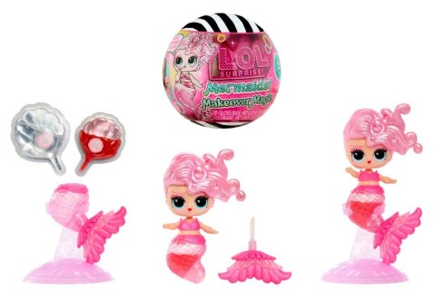 Lalka l.o.l. surprise mermaids! syrenka makover 1 sztuka