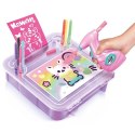 Projekt art - walizeczka małej artystki kawaii - kreatywny zestaw z elektronicznym aerografem