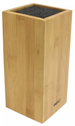 Blok na noże, bambus 10,5x10,5x23cm kinghoff