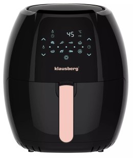 Frytkownica beztłuszczowa 7,7l, czarny-złoty klausberg