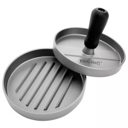 Praska do mięsa na hamburgery, aluminium, śr.12 cm kinghoff