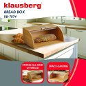 Chlebak bambusowy z akrylową pokrywą, klausberg, kb-7874