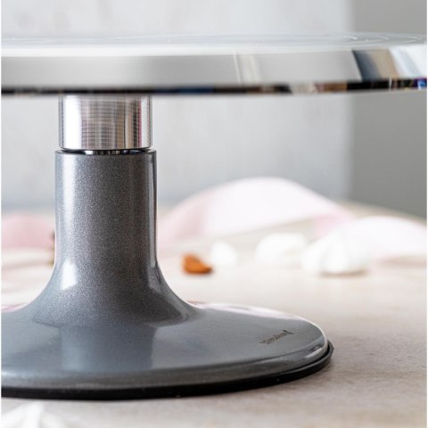 Patera obrotowa ze stali nierdzewnej 36cm