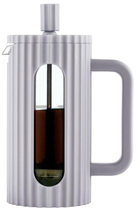 Zaparzacz do kawy/herbaty z dociskiem poj. 0,35l w kolorze szarym kb7742