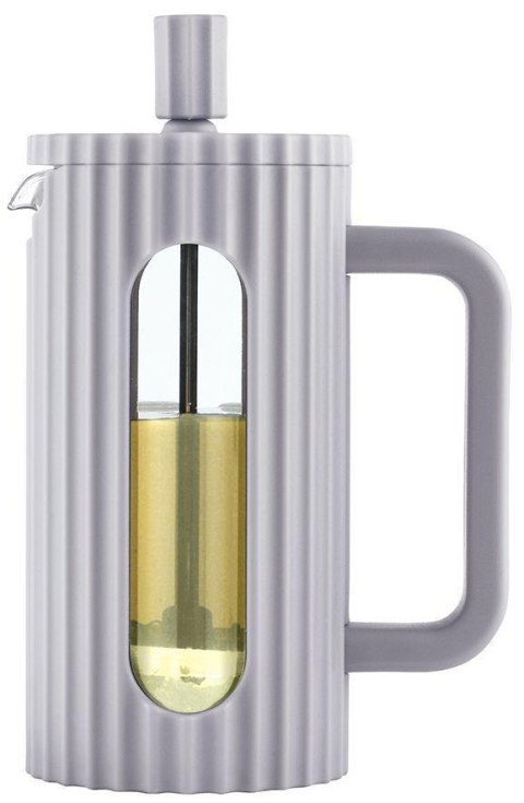 Zaparzacz do kawy/herbaty z dociskiem poj. 0,35l w kolorze szarym kb7742