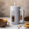 Zaparzacz do kawy/herbaty z dociskiem poj. 0,35l w kolorze szarym kb7742