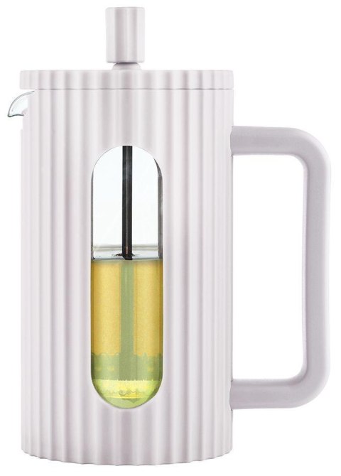 Zaparzacz do kawy/herbaty z dociskiem poj. 0,60l w kolorze jasnoszarym kb7748