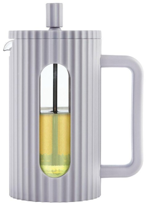 Zaparzacz do kawy/herbaty z dociskiem poj. 0,60l w kolorze szarym kb7747