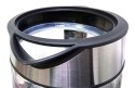 Czajnik elektryczny, szklany, z led, 1,7l, klausberg, kb-7888