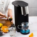 Dozownik gorącej wody, dyspenser, czarny ze srebrnymi elementami ze stali nierdzewnej 2,5l, klausberg, kb-7877