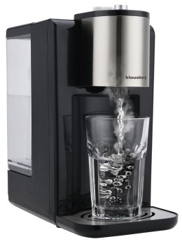 Dozownik gorącej wody, dyspenser, regulacja temperatury 45-100°c, czarno-srebrny, 2,2l, klausberg, kb-7878
