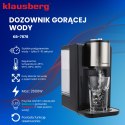 Dozownik gorącej wody, dyspenser, regulacja temperatury 45-100°c, czarno-srebrny, 2,2l, klausberg, kb-7878