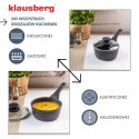 Rondel marmurowy 16 cm z pokrywką, nieprzywierający, klausberg kb-7986