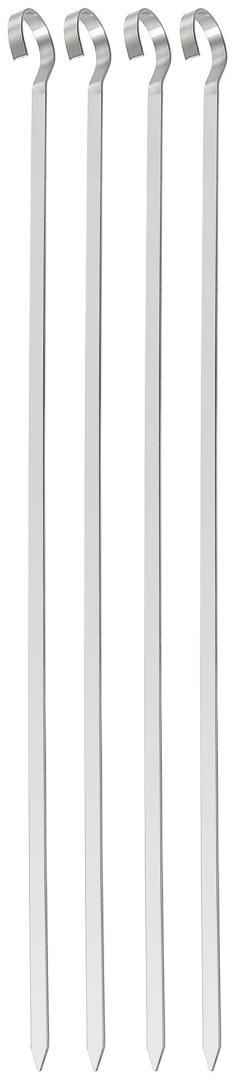 Szpikulce do grilla, zestaw- 4 szt, 35,8cm, stal nierdzewna, kinghoff, kh-1914