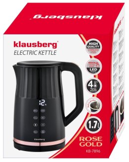 Czajnik elektryczny, z panel led, 1,7l, klausberg, kb-7896