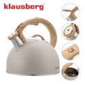 Czajnik tradycyjny 2.5l, bezowy klausberg