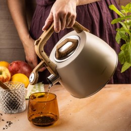 Czajnik tradycyjny 2.5l, bezowy klausberg