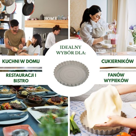 Forma, blacha do pieczenia, forma do tarty śr.28cm kinghoff