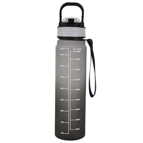 Butelka na wodę 1l, z blokadą, bpa-free, szczelna, kinghoff kh-2008