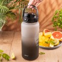 Butelka na wodę 2l, ze słomką, bpa-free, szczelna, kinghoff kh-2009