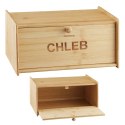 Chlebak bambusowy, 39,5×24,5×18cm, klausberg, kb-7934