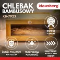 Chlebak bambusowy, akrylowy front, 35,5×24×18cm, klausberg, kb-7923