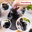 Czajnik elektryczny 1,2 l, czarny, szybkie gotowanie, klausberg