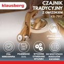 Czajnik tradycyjny 2.5l, bezowy klausberg