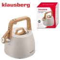 Czajnik tradycyjny 2.5l, bezowy klausberg