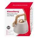 Czajnik tradycyjny 2.5l, bezowy klausberg